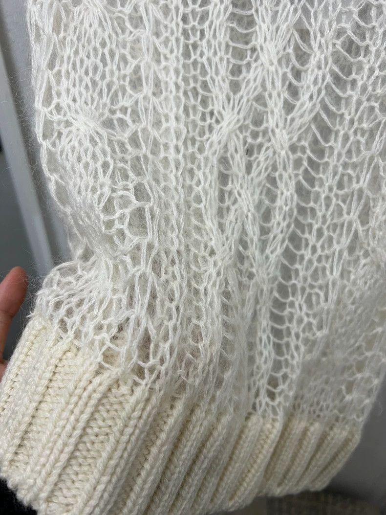 Takahiromiyashita The Soloist. Soft Knitted Beige Sleeveless Vest Sweater- DMC Size US M / EU 48-50 / 2 - 3 Thumbnail