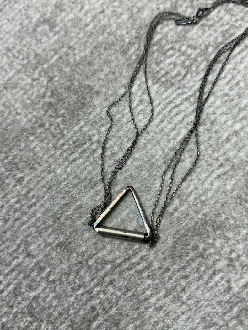 Undercover Triangular Chain Necklace with Unique Design- DMC Size ONE SIZE - 6 Thumbnail