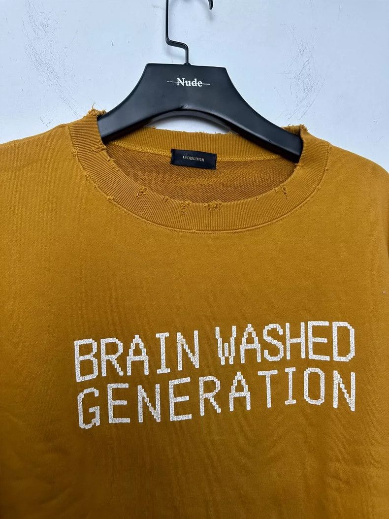 Undercover Brain Washed Generation Cropped Sweatshirt- DMC Size US M / EU 48-50 / 2 - 3 Thumbnail