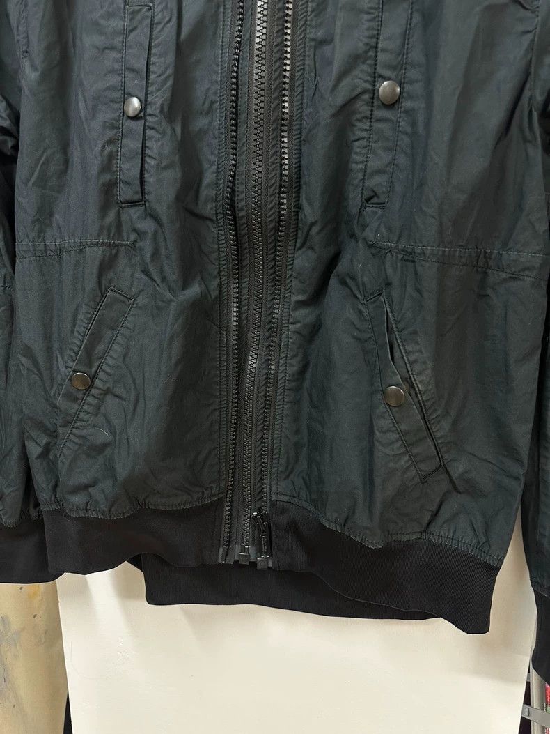 Undercover UNDERCOVER Black MA1 Bomber Jacket with Text- DMC Size US M / EU 48-50 / 2 - 6 Thumbnail