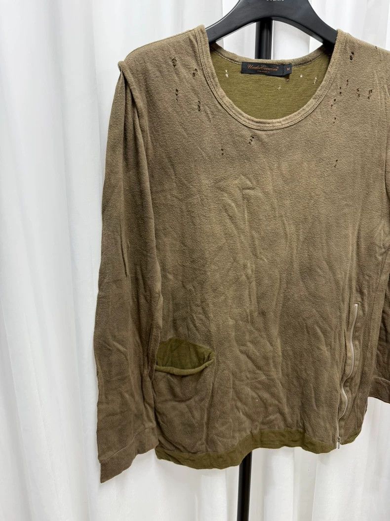 Undercover Stylish Long Sleeve Distressed Tie-Dye Top- DMC Size US M / EU 48-50 / 2 - 4 Thumbnail