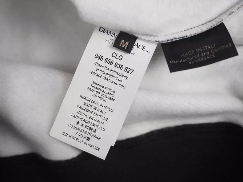Versace Versace Baroque Belt Sweatshirt Black M- DMC Size US M / EU 48-50 / 2 - 5 Thumbnail