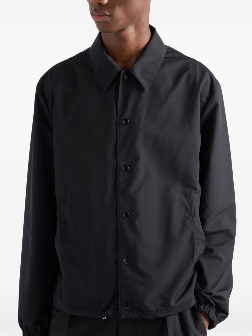 Prada WOOL CABAN COAT Size US M / EU 48-50 / 2 - 4 Thumbnail