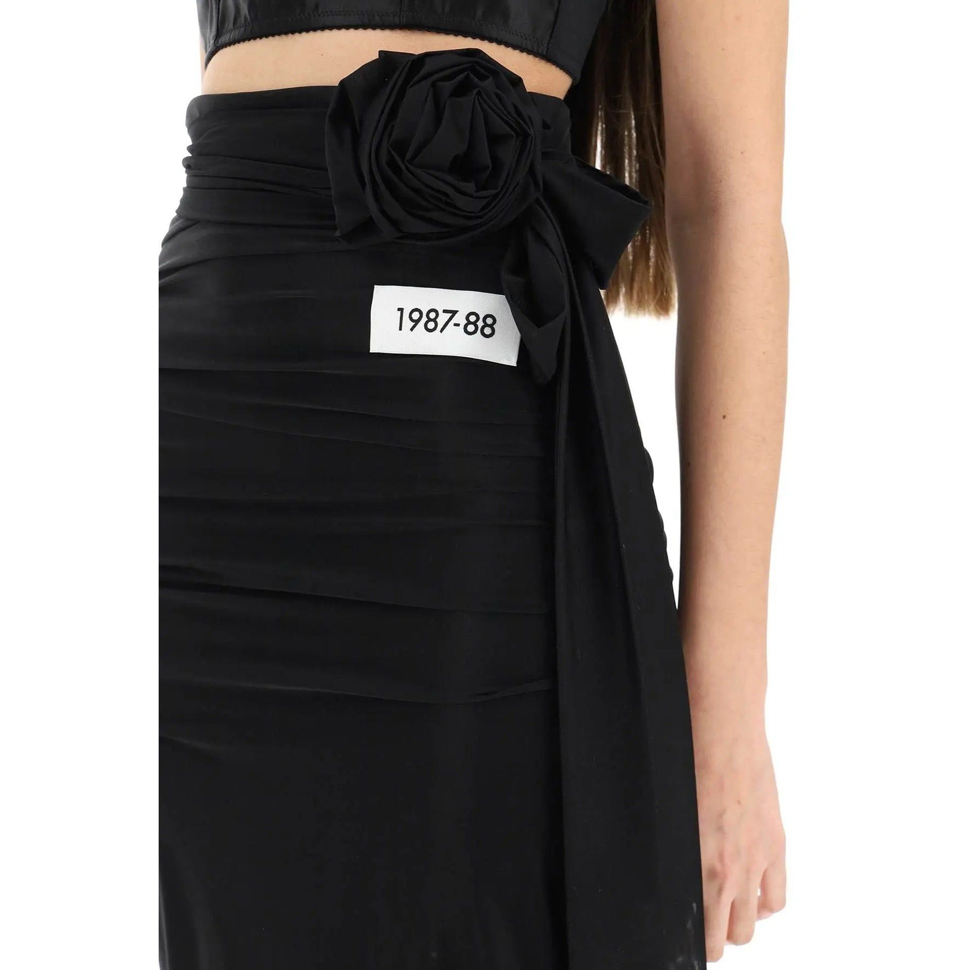 Dolce & Gabbana Dolce&Gabbana Jersey Stretch Maxi Skirt Size 28" / US 6 / IT 42 - 3 Thumbnail