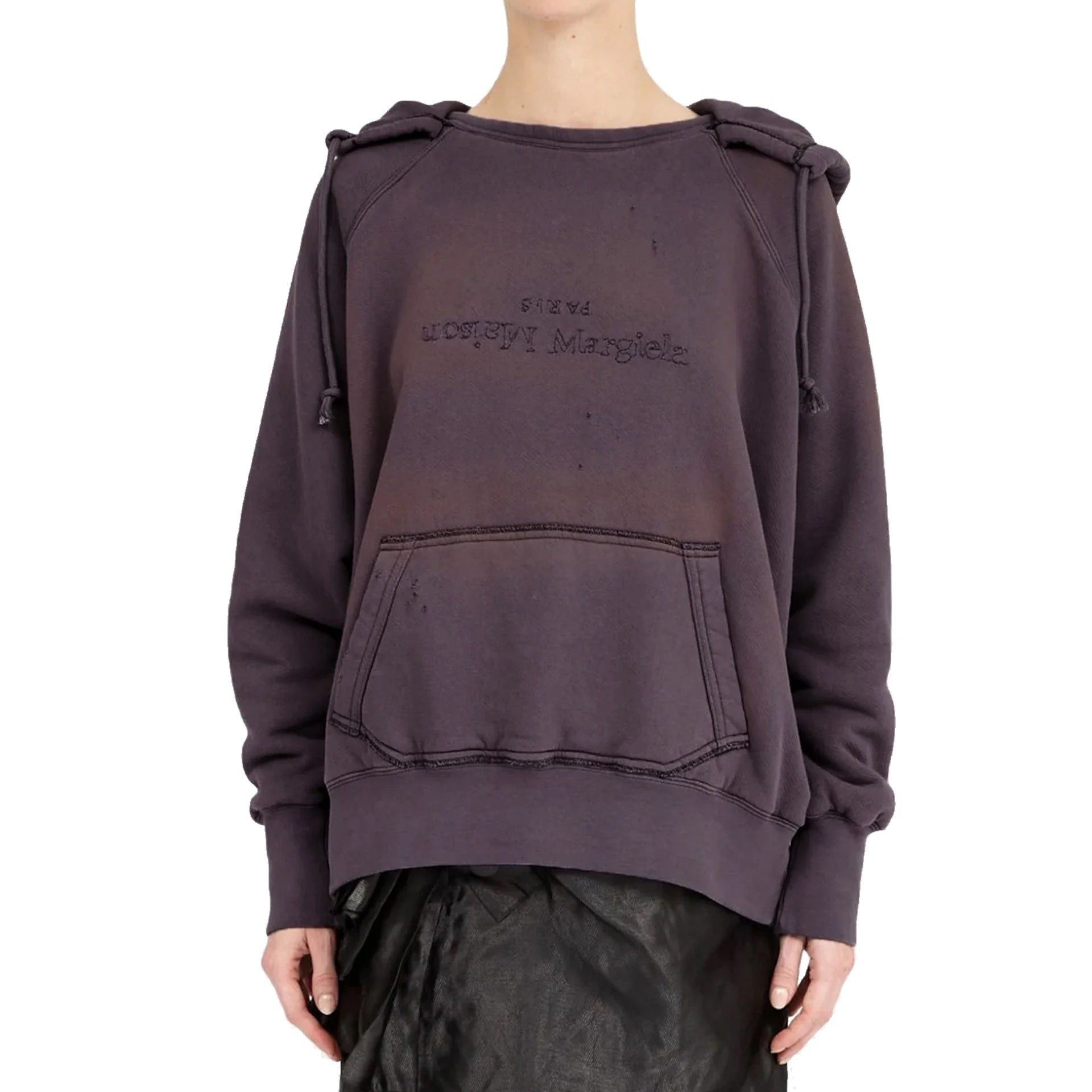 Maison Margiela Maison Margiela Cotton Hooded Sweatshirt Size S / US 4 / IT 40 - 2 Thumbnail