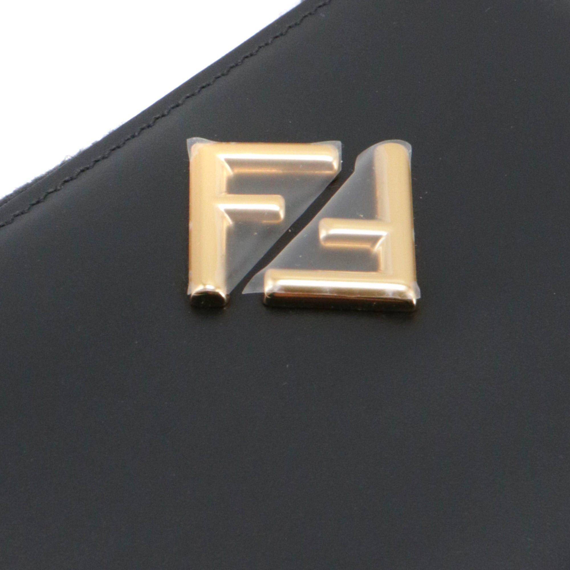 Fendi FENDI - Fendi Diamonds wallet in black leather Size ONE SIZE - 3 Thumbnail