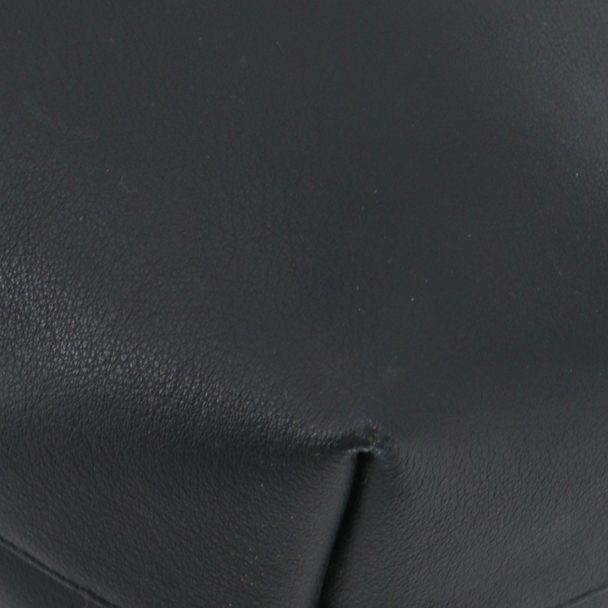 Saint Laurent Paris SAINT LAURENT - Saint Laurent Shopping E/W tote bag in black grained leather Size ONE SIZE - 7 Thumbnail