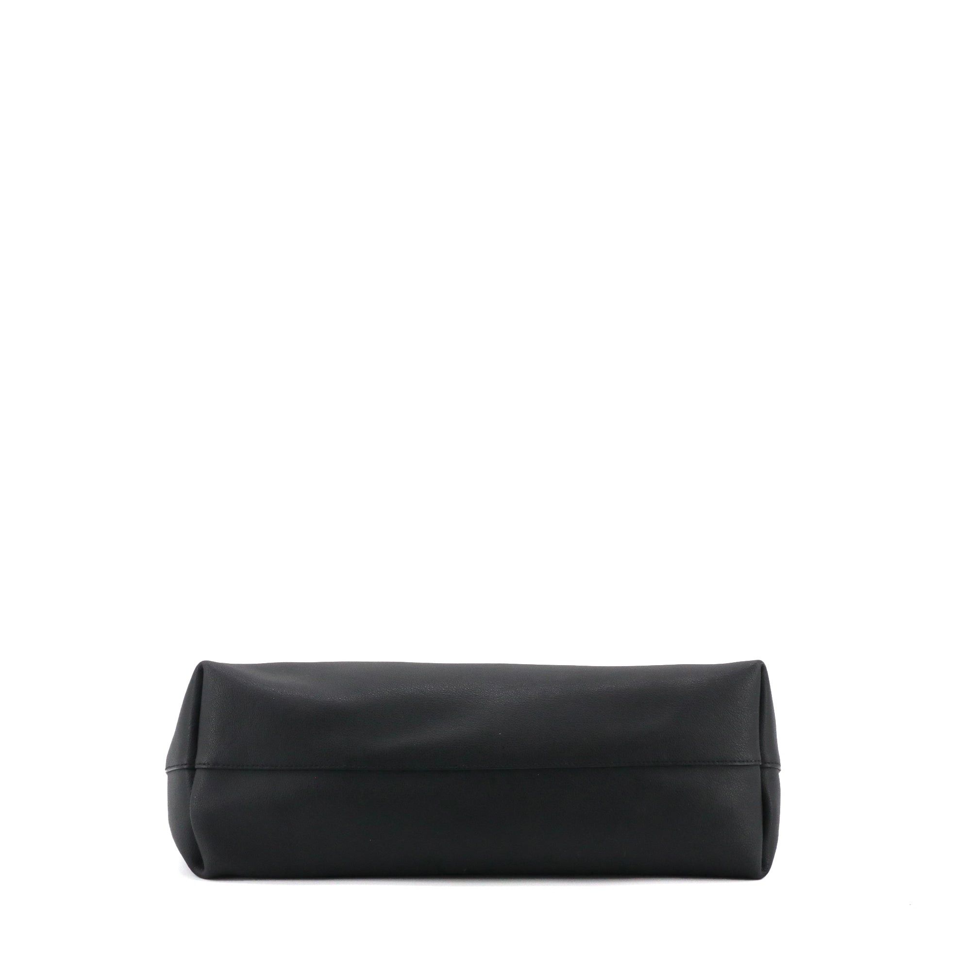 Saint Laurent Paris SAINT LAURENT - Saint Laurent Shopping E/W tote bag in black grained leather Size ONE SIZE - 4 Thumbnail