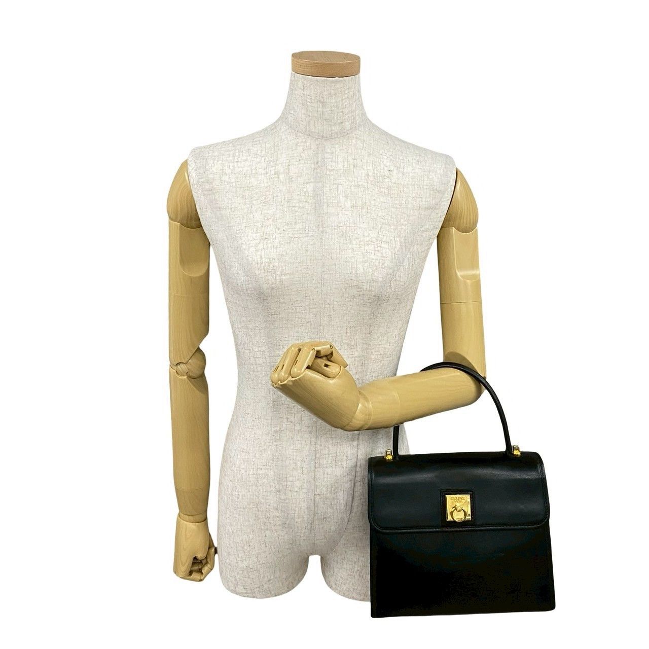 Celine Celine Celine Handbag Leather Handbag Leather Handbag Size ONE SIZE - 3 Thumbnail