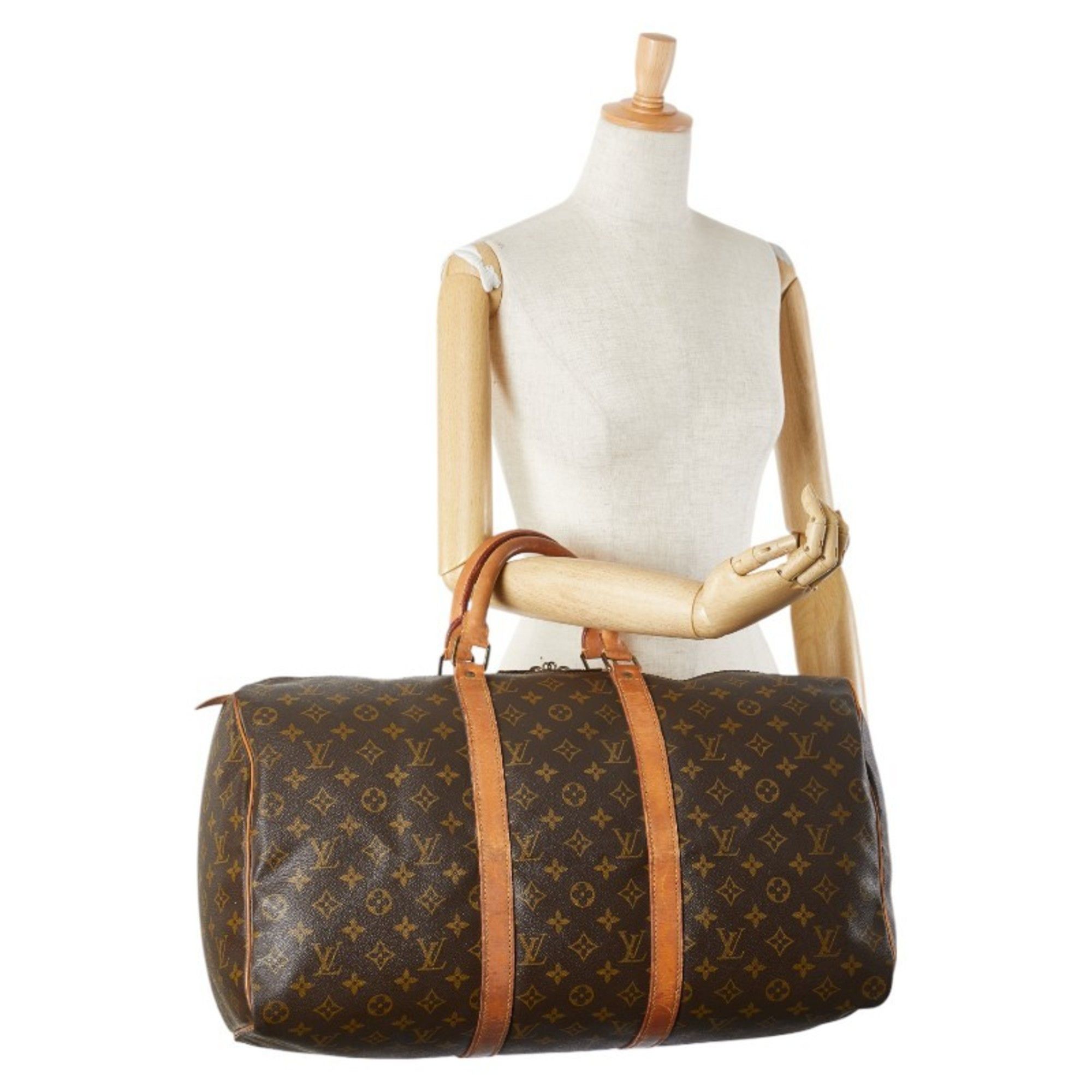 Louis Vuitton Louis Vuitton Keepall 50 travel Size ONE SIZE - 10 Thumbnail