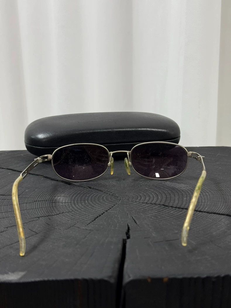 Yohji Yamamoto Vintage Yohji Yamamoto Purple Metal Glasses- DMC Size ONE SIZE - 6 Thumbnail