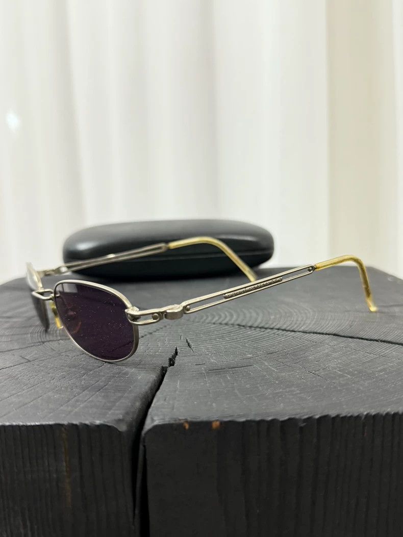Yohji Yamamoto Vintage Yohji Yamamoto Purple Metal Glasses- DMC Size ONE SIZE - 4 Thumbnail