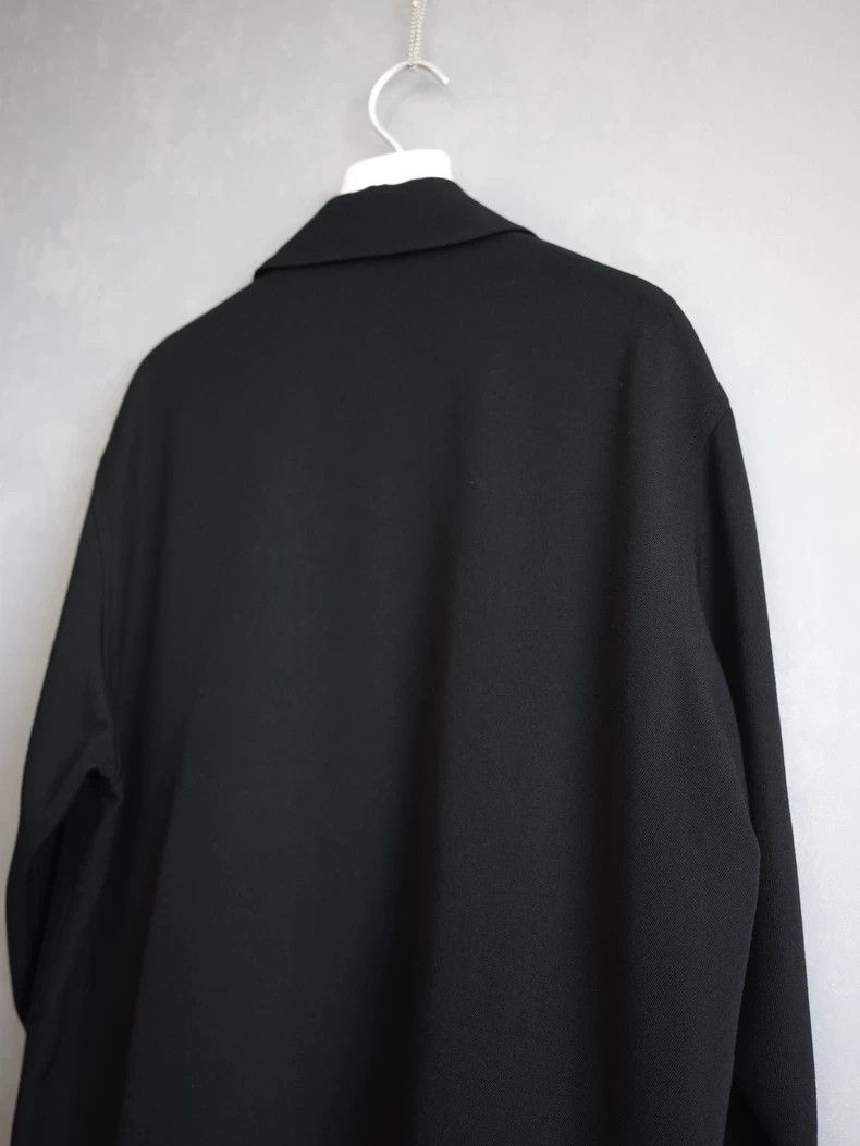 Yohji Yamamoto Black Wool Long Coat by Yohji Yamamoto- DMC Size US S / EU 44-46 / 1 - 7 Thumbnail