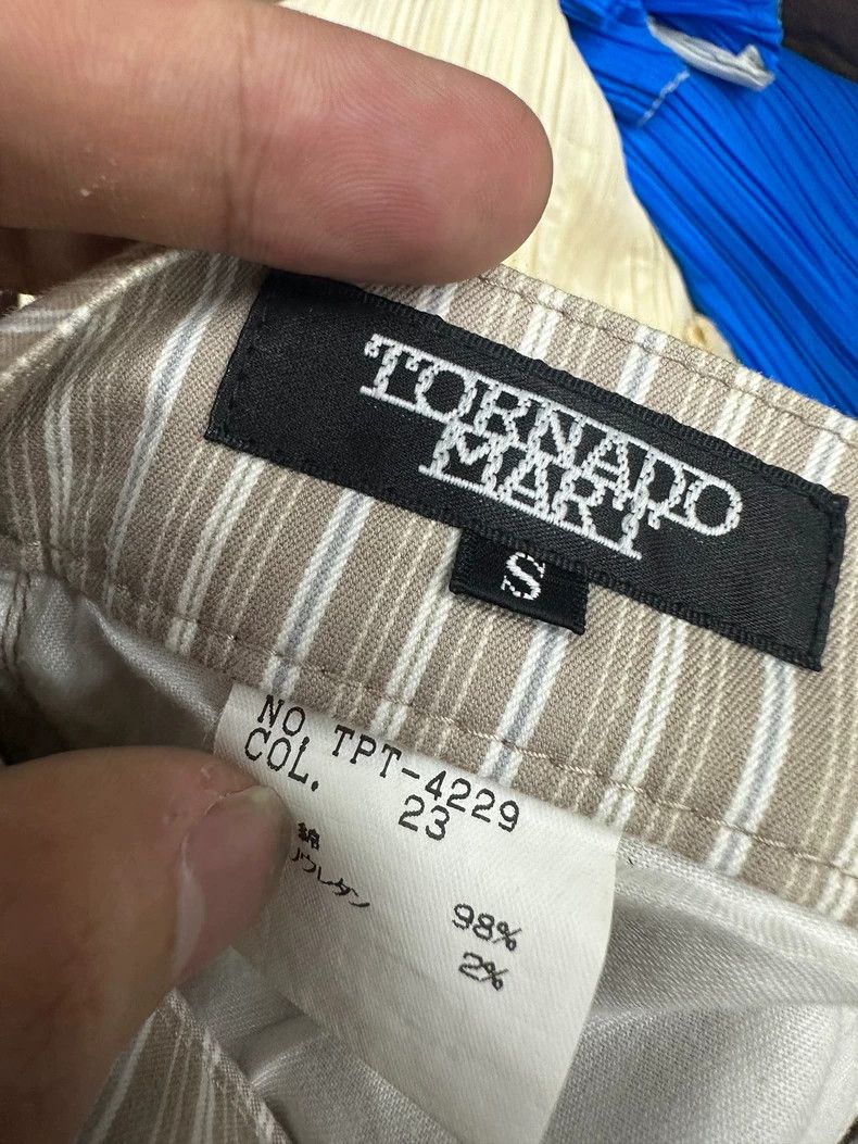 Rick Owens Tornado Mart Striped Flared Pants Size S- DMC Size US 27 - 9 Thumbnail