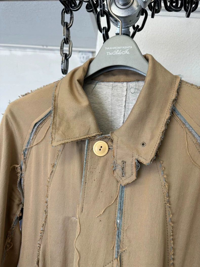 Takahiromiyashita The Soloist. Unique Takahiro Miyashita Button-Up Coat- DMC Size US XS / EU 42 / 0 - 3 Thumbnail