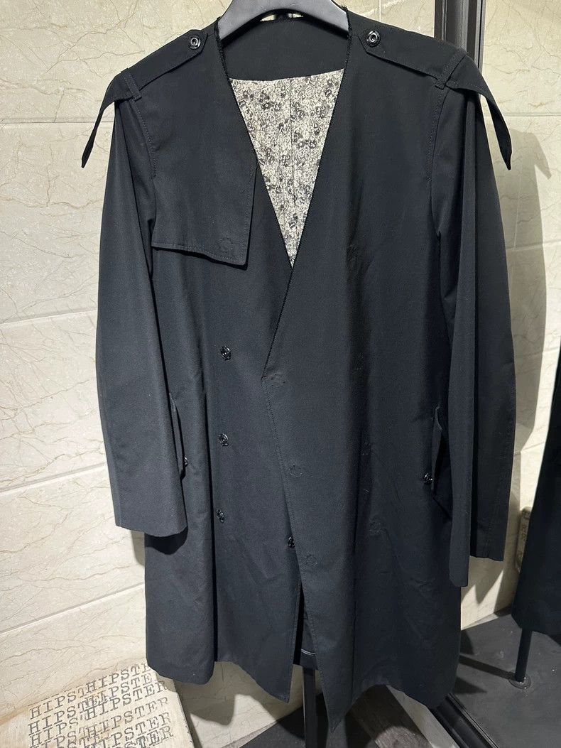 Number (N)ine Double-breasted trench coat with nude design- DMC Size US L / EU 52-54 / 3 - 2 Thumbnail