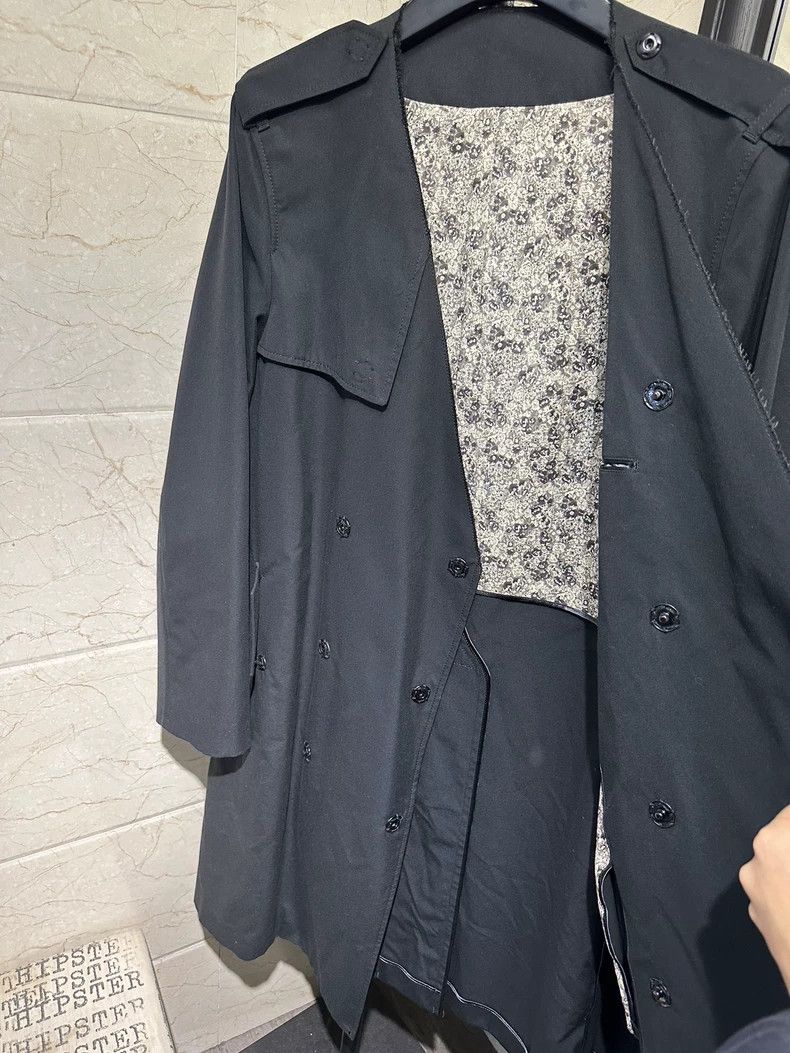 Number (N)ine Double-breasted trench coat with nude design- DMC Size US L / EU 52-54 / 3 - 5 Thumbnail