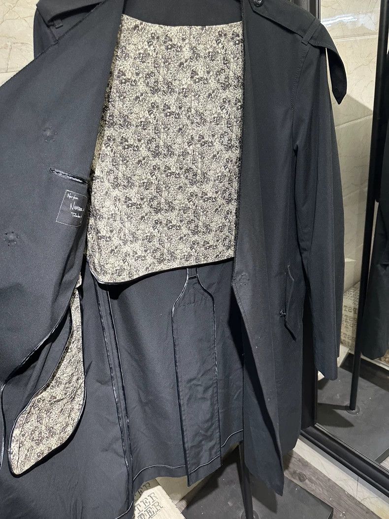 Number (N)ine Double-breasted trench coat with nude design- DMC Size US L / EU 52-54 / 3 - 8 Thumbnail