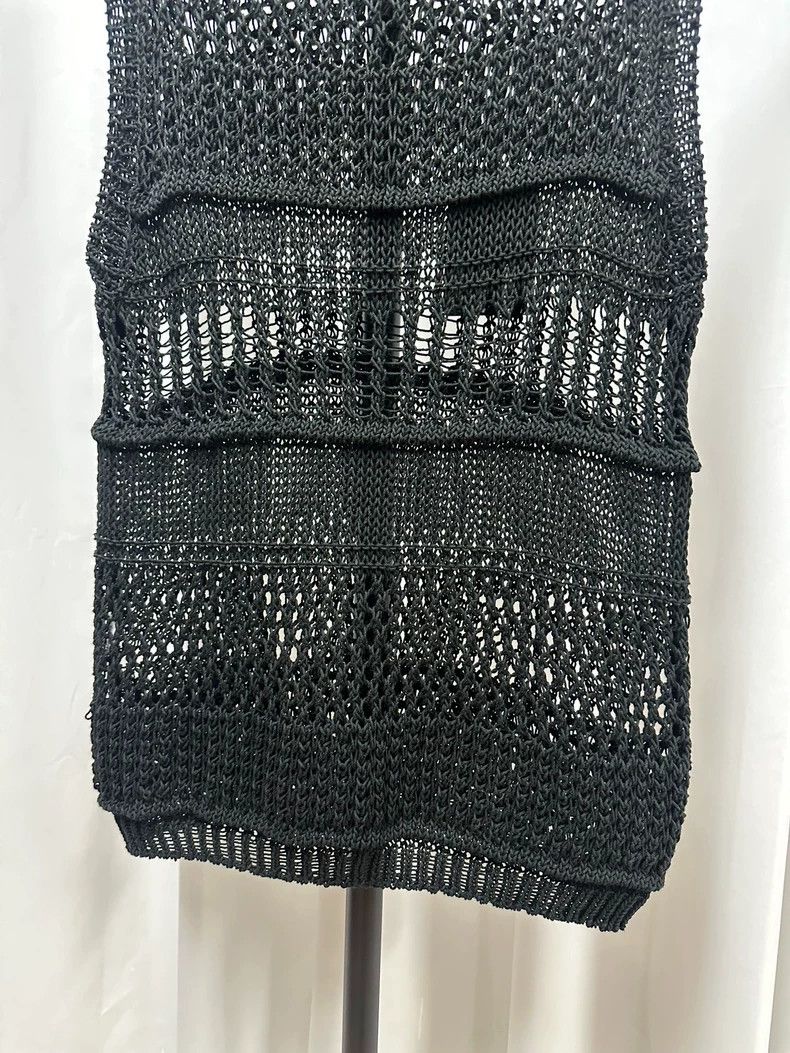 Number (N)ine Black Knit Sleeveless Top with Tag- DMC Size US S / EU 44-46 / 1 - 7 Thumbnail