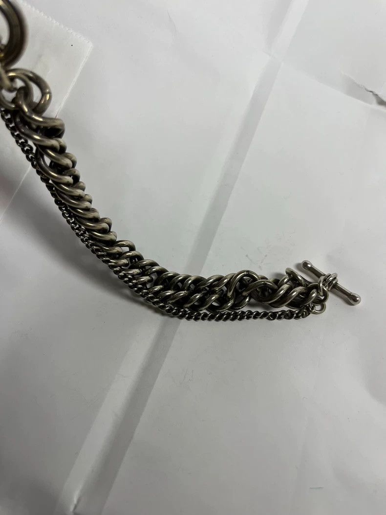 Ann Demeulemeester Ann Demeulemeester Silver Chain Bracelet- DMC Size ONE SIZE - 6 Thumbnail