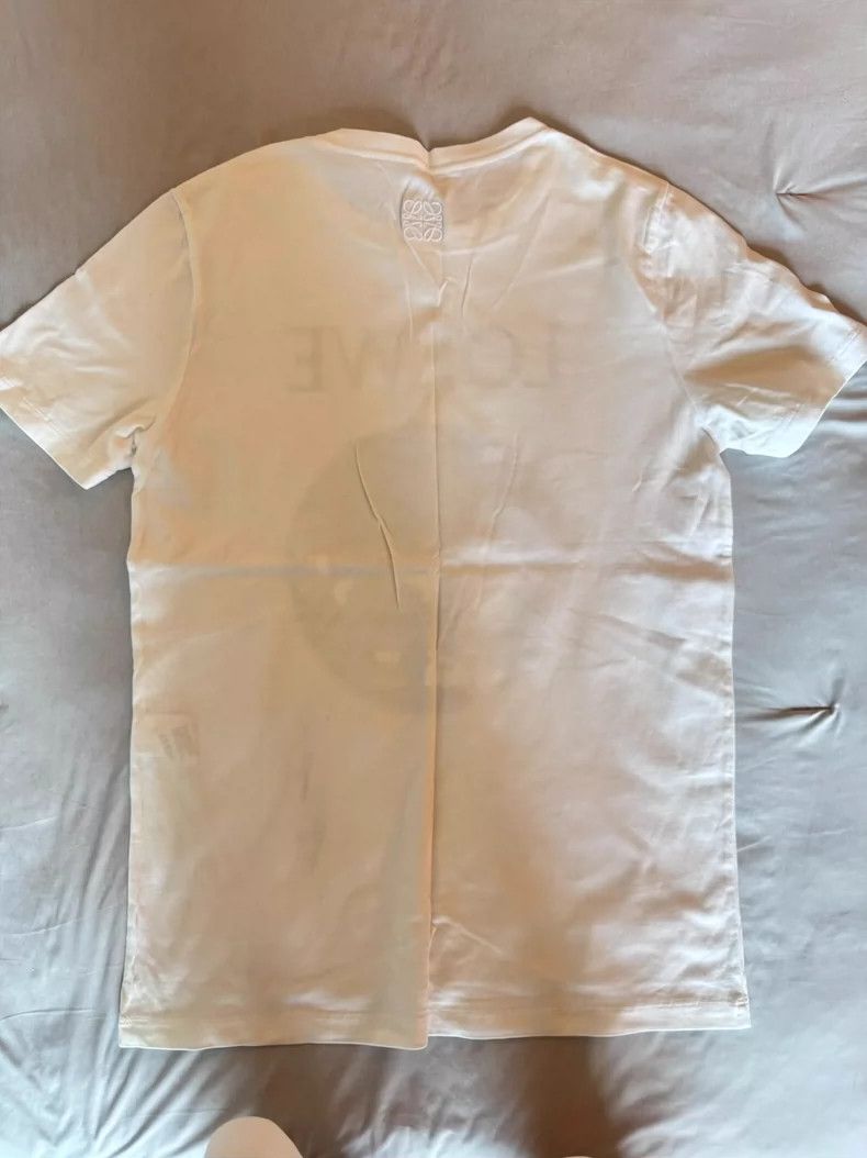 Loewe Loewe White T-Shirt Size S- DMC Size US S / EU 44-46 / 1 - 3 Thumbnail
