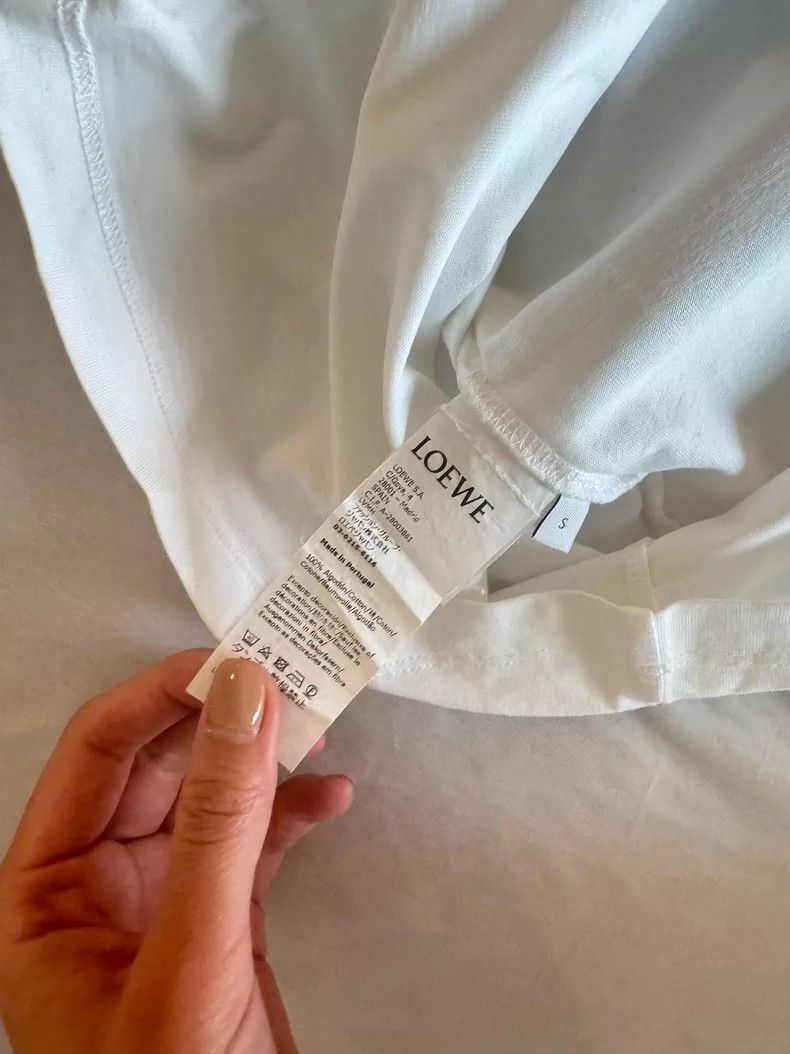 Loewe Loewe White T-Shirt Size S- DMC Size US S / EU 44-46 / 1 - 4 Thumbnail