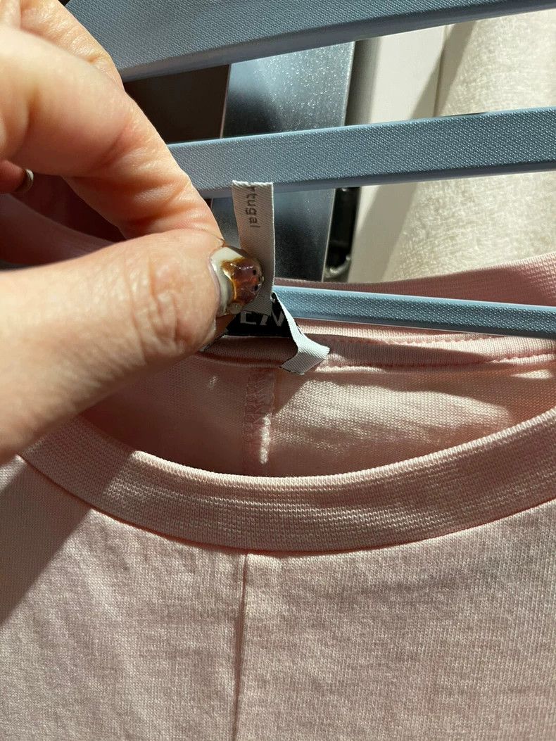 Loewe Loewe Irregular T-Shirt in Pink Size M- DMC Size US M / EU 48-50 / 2 - 3 Thumbnail