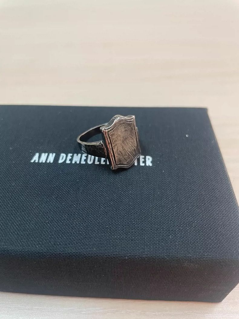 Ann Demeulemeester Ann Demeulemeester Men's Vintage Armor Ring- DMC Size ONE SIZE - 2 Thumbnail