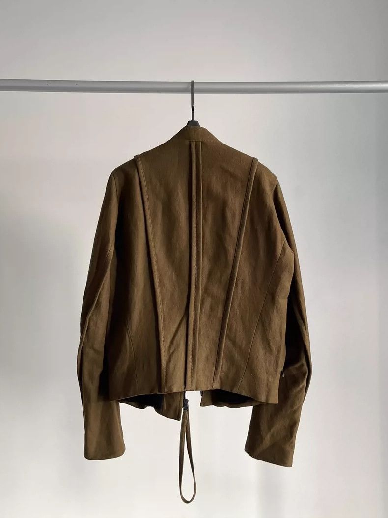 Ann Demeulemeester Ann Demeulemeester Stylish Brown Jacket- DMC Size US XS / EU 42 / 0 - 2 Thumbnail