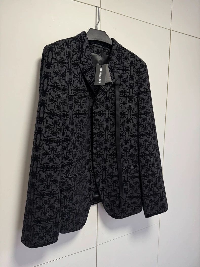 Ann Demeulemeester ANN DEMEULEMEESTER 2013 Fall Classic Pattern Blazer- DMC Size US XXS / EU 40 - 3 Thumbnail