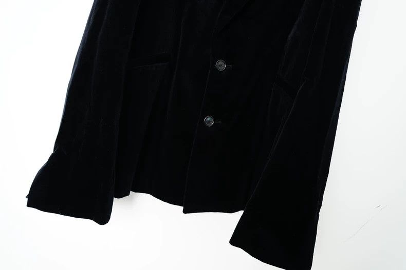 Ann Demeulemeester Ann Demeulemeester Velvet Suit Jacket- DMC Size US S / EU 44-46 / 1 - 5 Thumbnail