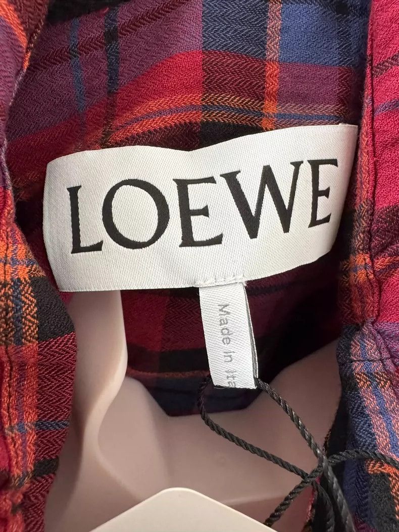 Loewe LOEWE Men's New Plaid Shirt with Tags- DMC Size US M / EU 48-50 / 2 - 3 Thumbnail