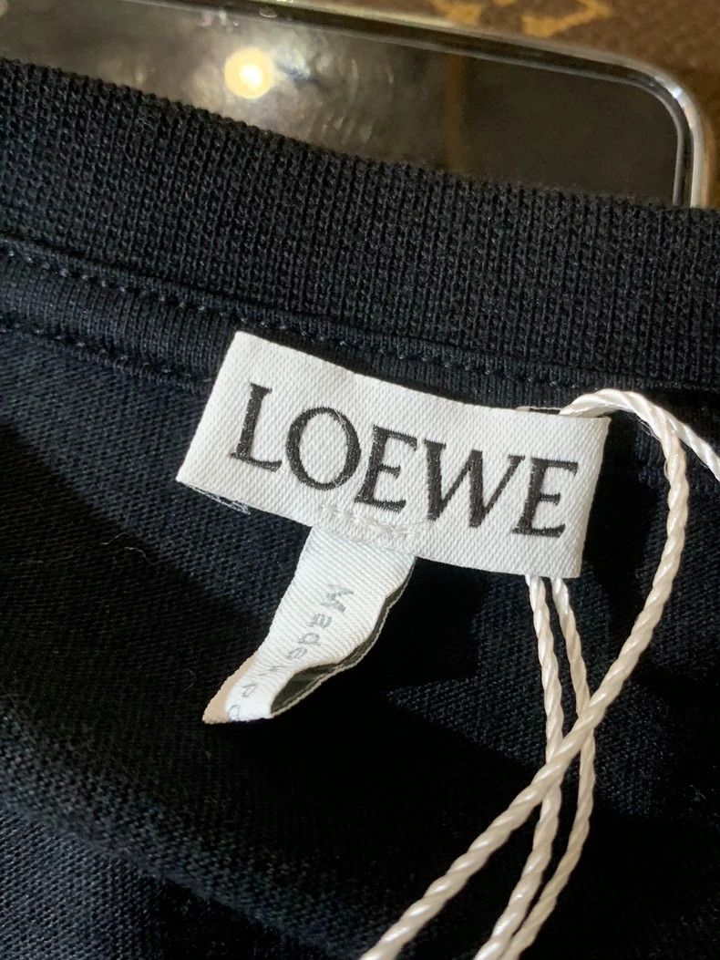 Loewe LOEWE Black Short Sleeve T-Shirt for Women- DMC Size US XS / EU 42 / 0 - 3 Thumbnail