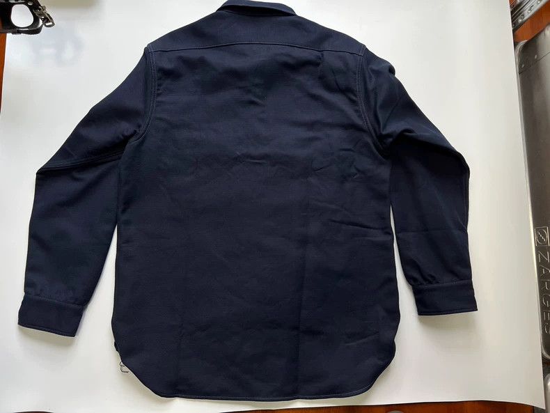 The Real McCoy's JOE McCOY Heavy Moleskin Shirt Navy Color- DMC Size US L / EU 52-54 / 3 - 8 Thumbnail