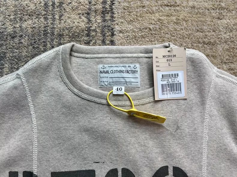 The Real McCoy's Real Mccoy's RM PT29 Wool Blend Crew Neck Sweater- DMC Size US L / EU 52-54 / 3 - 3 Thumbnail