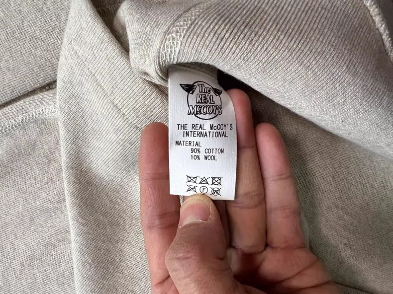The Real McCoy's Real Mccoy's RM PT29 Wool Blend Crew Neck Sweater- DMC Size US L / EU 52-54 / 3 - 5 Thumbnail