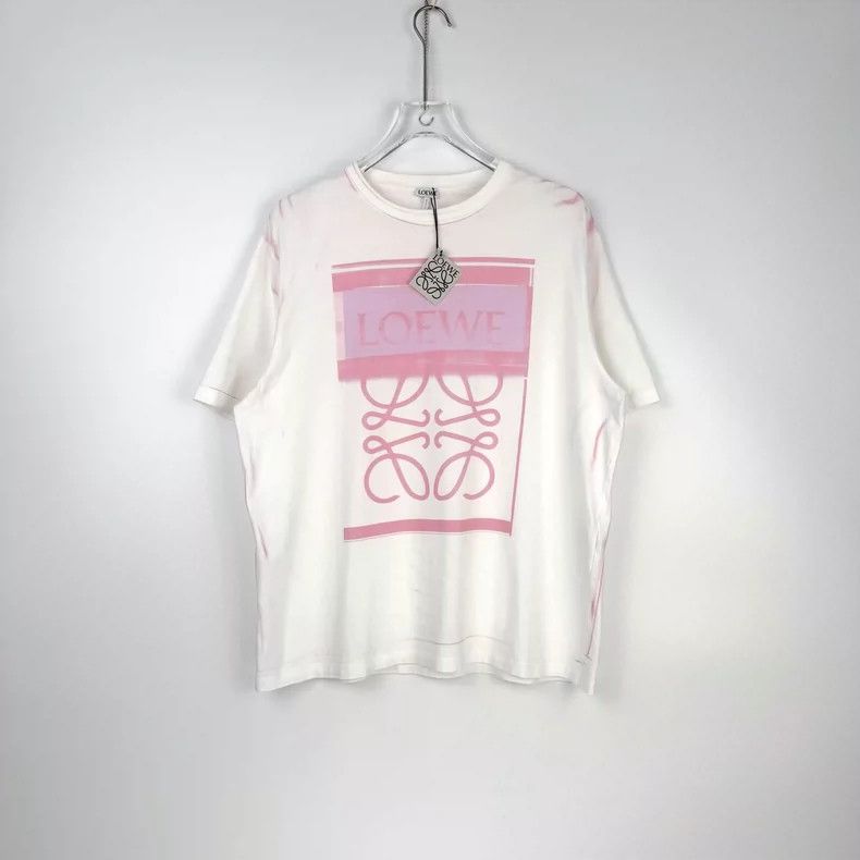Loewe Loewe Pink Logo Short Sleeve T-Shirt- DMC Size US S / EU 44-46 / 1 - 3 Thumbnail