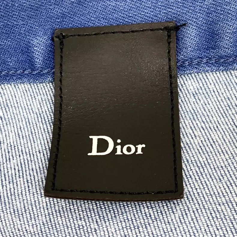 Dior Blue Cotton Casual Denim Pants Size 27- DMC Size US 27 - 5 Thumbnail