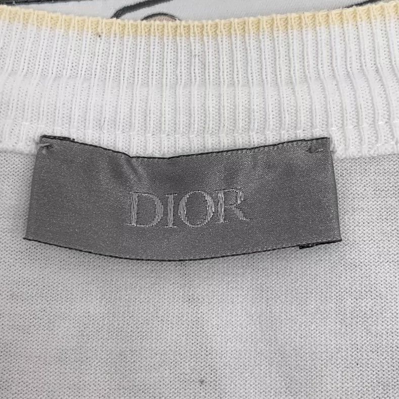 Dior Dior x Kenny Scharf Logo Embroidered T-Shirt- DMC Size US M / EU 48-50 / 2 - 5 Thumbnail