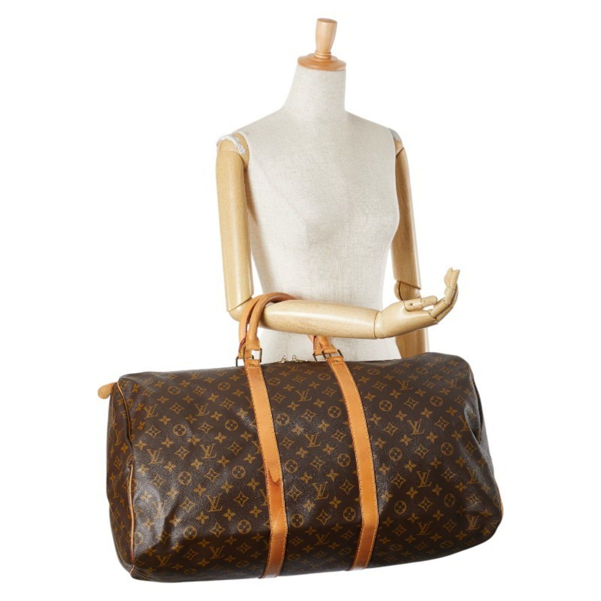 Louis Vuitton Louis Vuitton Keepall 55 travel Size ONE SIZE - 11 Thumbnail
