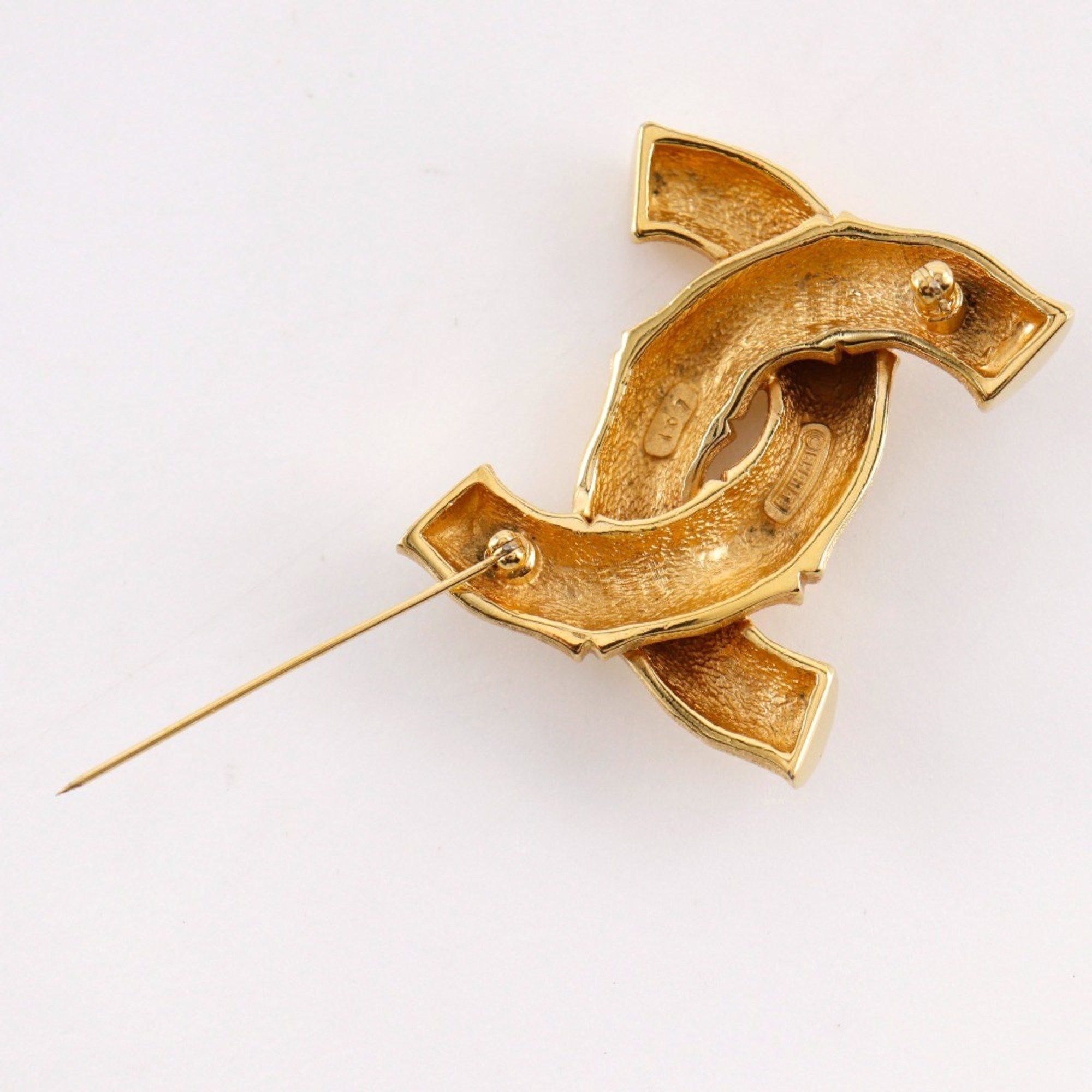 Chanel Chanel Coco Mark brooch Size ONE SIZE - 3 Thumbnail
