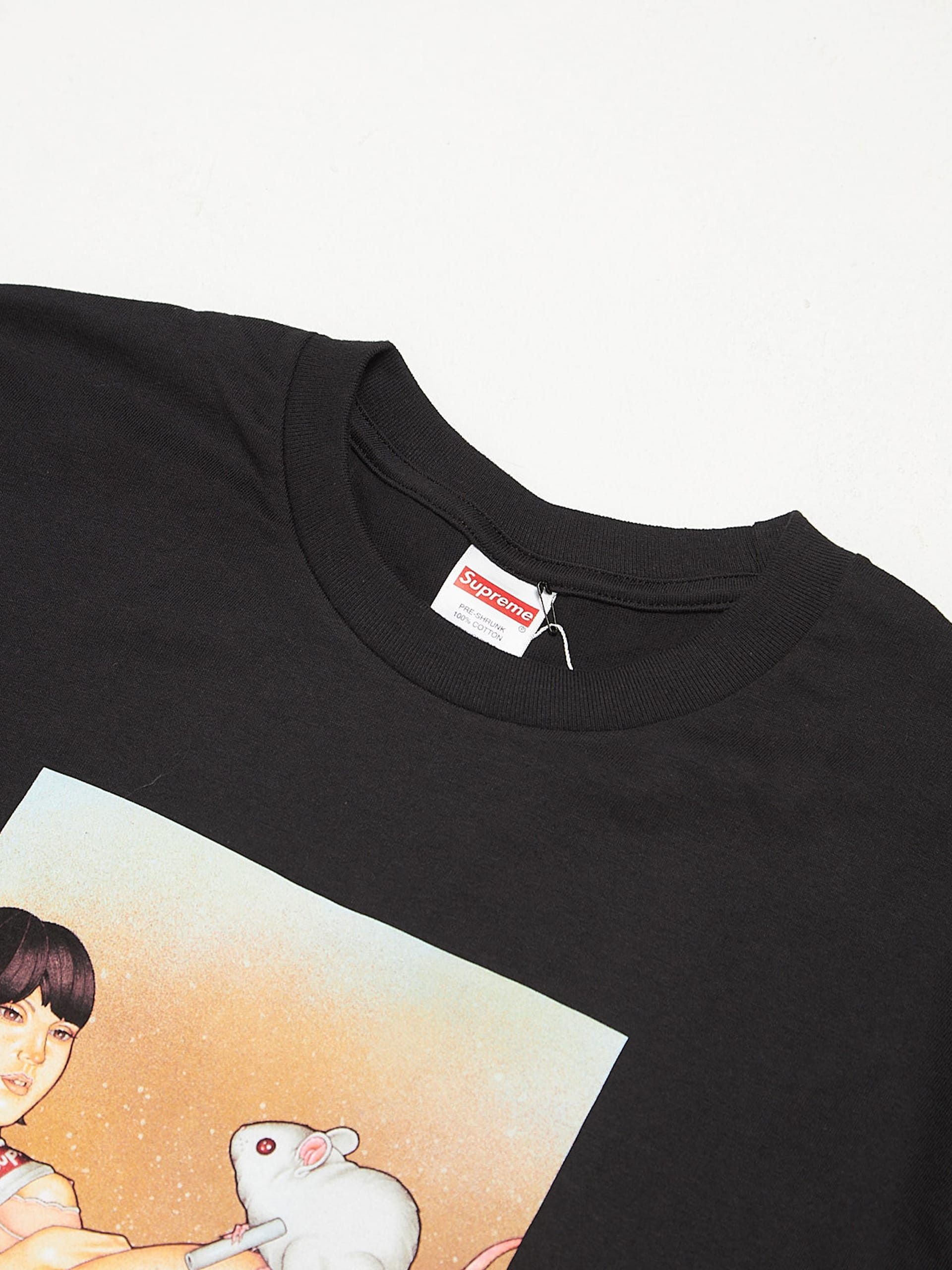 Supreme Black Mouse Printed Cotton T-shirt Size US M / EU 48-50 / 2 - 3 Thumbnail