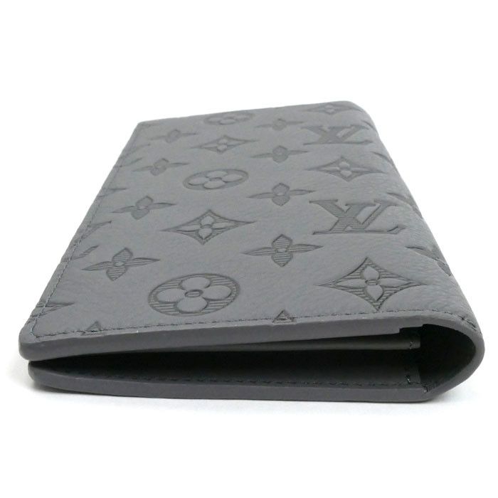 Louis Vuitton Louis Vuitton Louis Vuitton Portefeuille Brazza Monogram Shadow Long Wallet Leather Long Wallet M81335 DUTY FREE for USA Size ONE SIZE - 3 Thumbnail