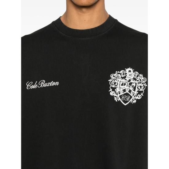 Cole Buxton COLE BUXTON Men T-Shirts CCT320 001 BLACK Size US XXL / EU 58 / 5 - 4 Thumbnail