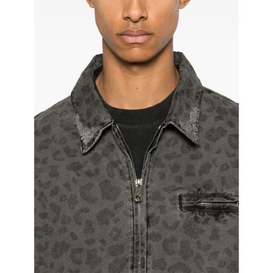 Cole Buxton COLE BUXTON Men Denim Jackets LDTJ150 004 BLACK Size US XL / EU 56 / 4 - 5 Thumbnail