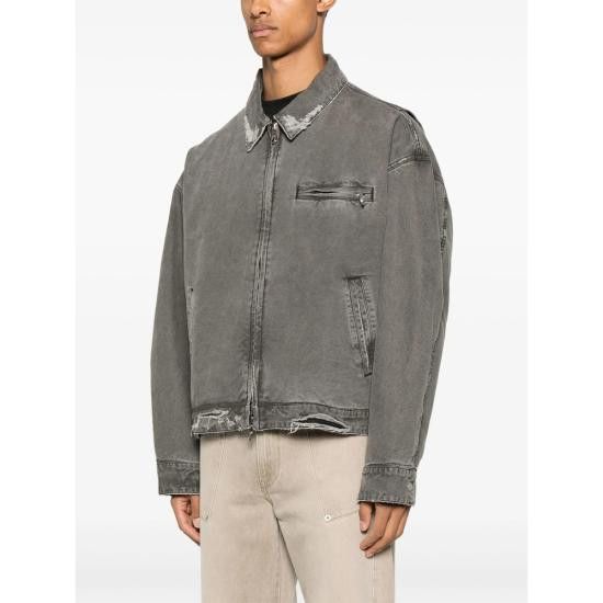 Cole Buxton COLE BUXTON Men Denim Jackets DTJ150 000 BLACK Size US XXL / EU 58 / 5 - 3 Thumbnail