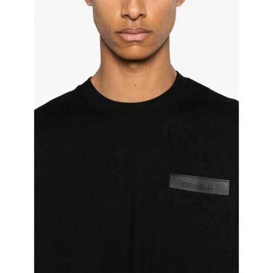 Salvatore Ferragamo SALVATORE FERRAGAMO Men T-Shirts 144818 0786361 NERO BLACK Size US M / EU 48-50 / 2 - 2 Thumbnail