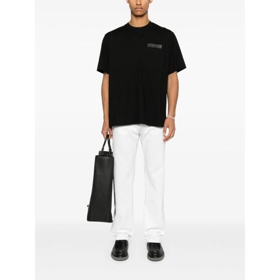 Salvatore Ferragamo SALVATORE FERRAGAMO Men T-Shirts 144818 0786361 NERO BLACK Size US M / EU 48-50 / 2 - 3 Thumbnail