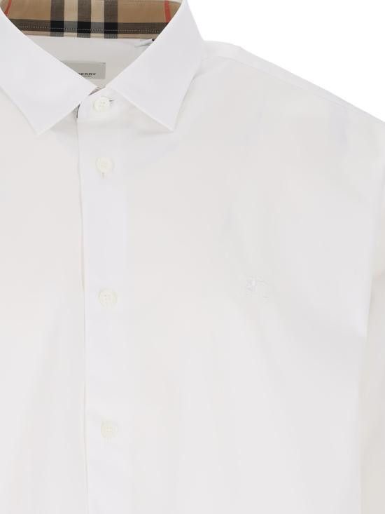 Burberry BURBERRY Men Long Tops 8071465 A1464 White Size US M / EU 48-50 / 2 - 3 Thumbnail