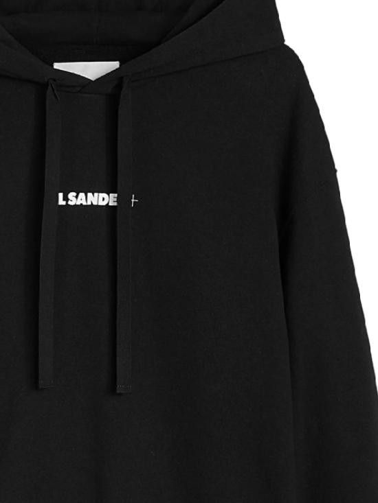 Jil Sander JIL SANDER Men Hoodies J47GU0129 J20039 001 Black Size US S / EU 44-46 / 1 - 2 Thumbnail